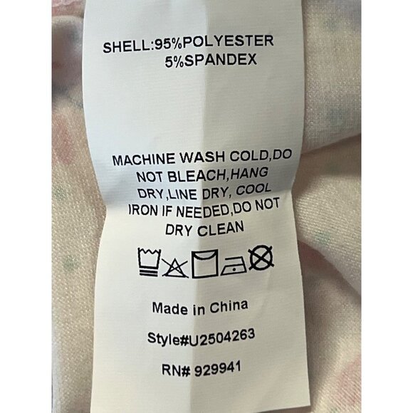 Suzanne Betro Floral Ruffle Halter Maxi Dress Size 8 Cream Pink V-Neck Women New - Picture 9 of 11